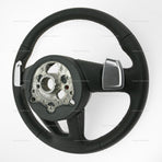 18-22 Audi RS5 Punched Leather Heated Steering Wheel # 8W0-419-091-FD-NOQ