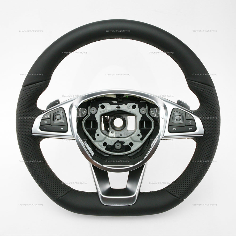 15-21 Mercedes-Benz E350 E400 E450 E53 E63 AMG Steering Wheel # 000-460-60-03-9E38, A-000-460-60-03-9E38, 000 460 60 03 9E38, 00046060039E38
