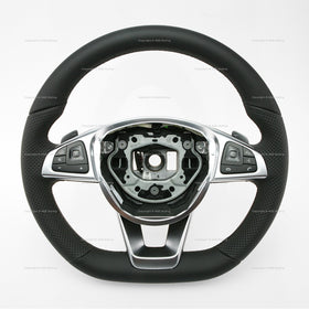 15-21 Mercedes-Benz E350 E400 E450 E53 E63 AMG Steering Wheel # 000-460-60-03-9E38, A-000-460-60-03-9E38, 000 460 60 03 9E38, 00046060039E38