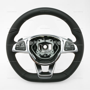 15-21 Mercedes-Benz E350 E400 E450 E53 E63 AMG Steering Wheel # 000-460-60-03-9E38, A-000-460-60-03-9E38, 000 460 60 03 9E38, 00046060039E38