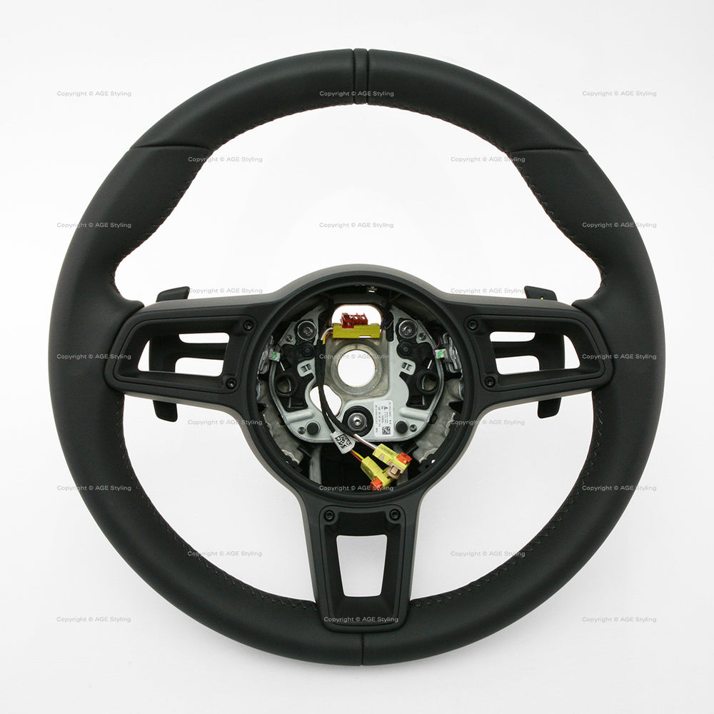 20-25 Porsche Cayman Boxster Spyder Steering Wheel # 9GT-419-091-BM-A34, 9GT 419 091 BM A34, 9GT419091BMA34