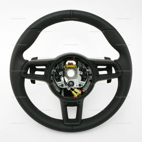 20-25 Porsche Cayman Boxster Spyder Steering Wheel # 9GT-419-091-BM-A34, 9GT 419 091 BM A34, 9GT419091BMA34