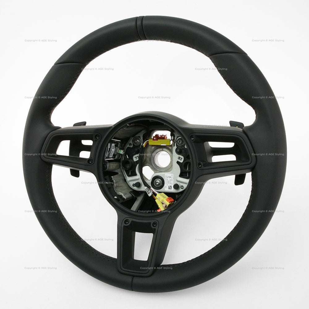 20-25 Porsche Cayman Boxster Spyder Steering Wheel # 9GT-419-091-BM-A34