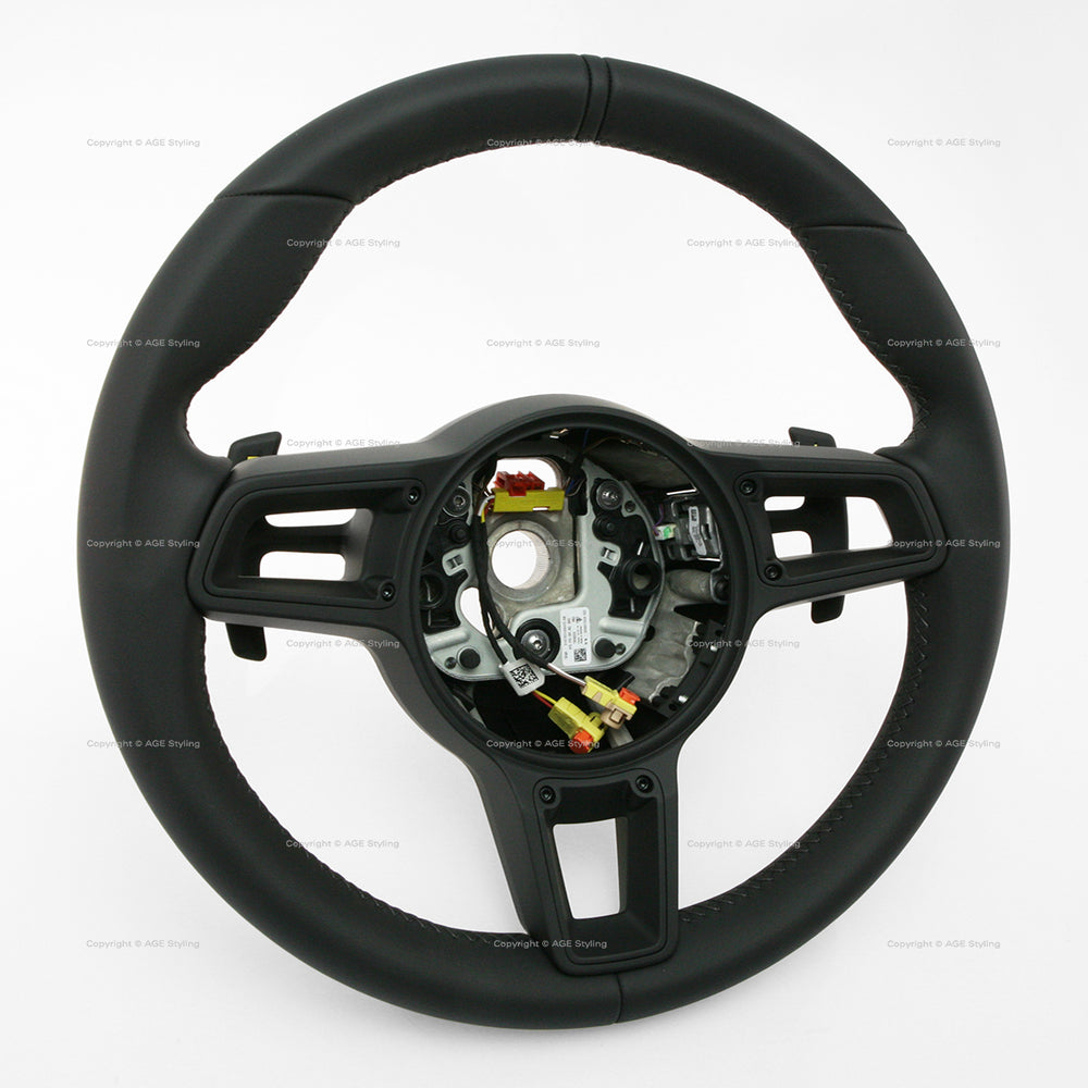 20-25 Porsche Cayman Boxster Spyder Steering Wheel # 9GT-419-091-BM-A34