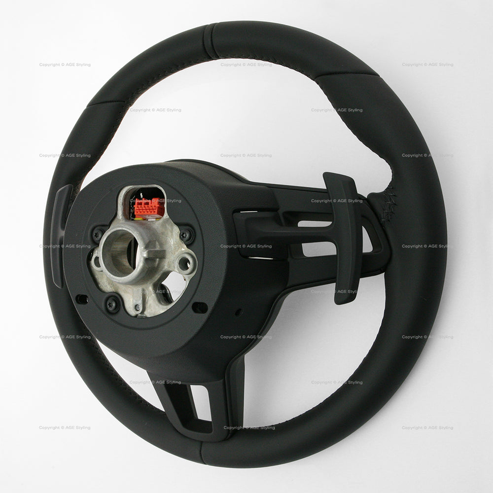 20-25 Porsche Cayman Boxster Spyder Steering Wheel # 9GT-419-091-BM-A34