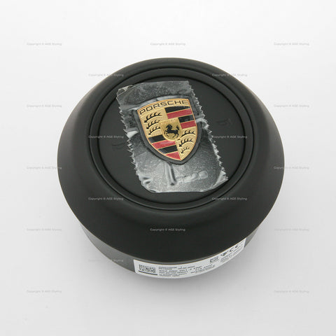 20-25 Porsche 911 992 Driver Airbag Black Leather # 992-880-201-J-TRP