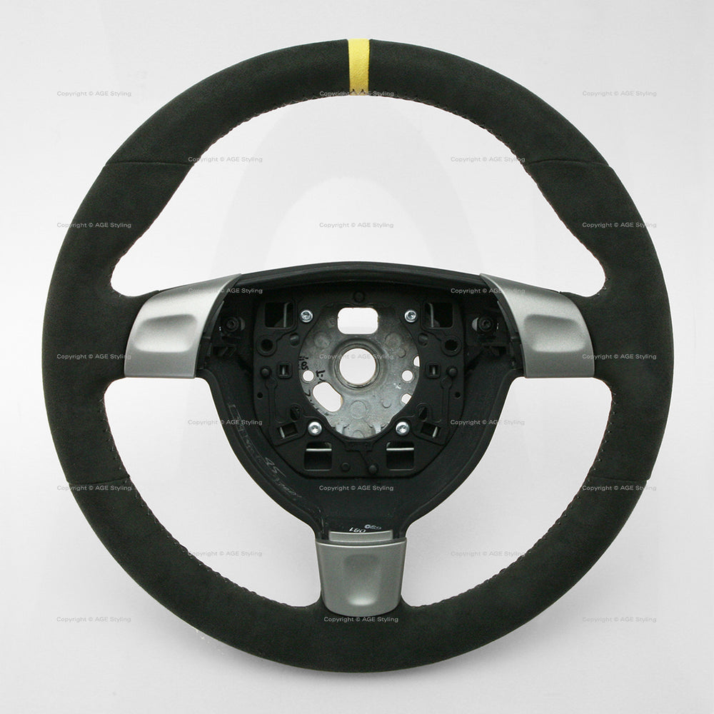 07-11 Porsche 997 GT3 RS Suede Alcantara Steering Wheel # 997-347-804-92-A15, 997 347 804 92 A15, 997-347-804-92-A15