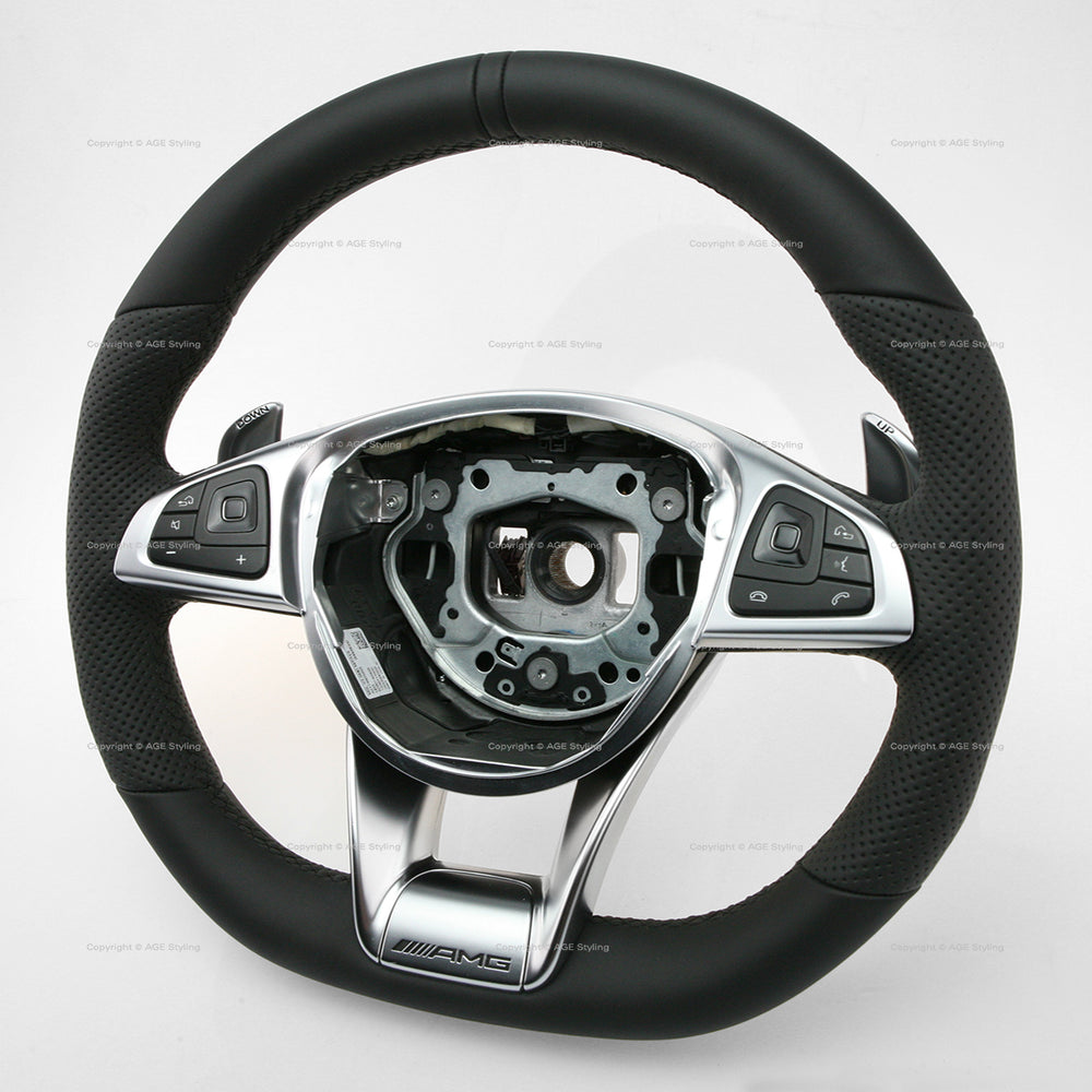 15-21 Mercedes-Benz E350 E400 E450 E53 E63 AMG Steering Wheel # 213-460-50-00-9E38