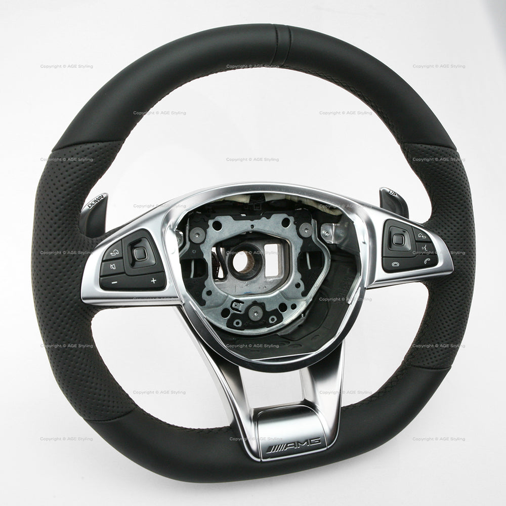 15-21 Mercedes-Benz E350 E400 E450 E53 E63 AMG Steering Wheel # 213-460-50-00-9E38
