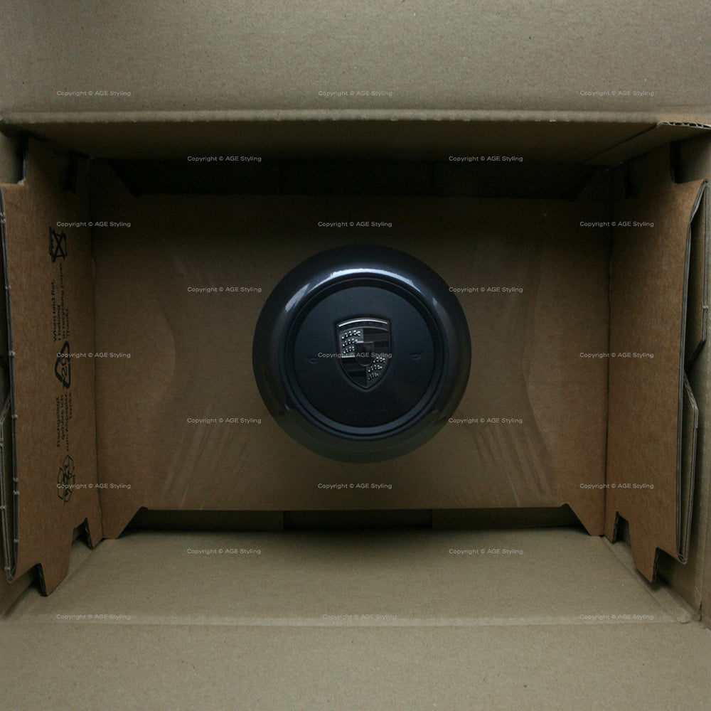 20-25 Porsche 911 (992) Turbonite Driver Airbag Black Leather