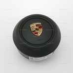 20-25 Porsche 911 992 Driver Airbag Black Leather # 992-880-201-R-TRP