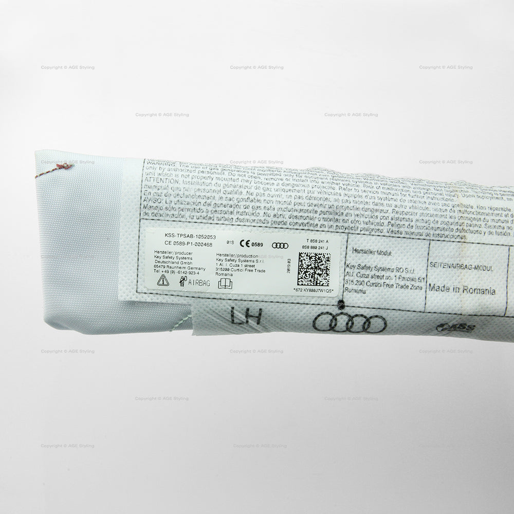 Audi TT Quattro Side Seat Airbag # 8S0-880-241-J