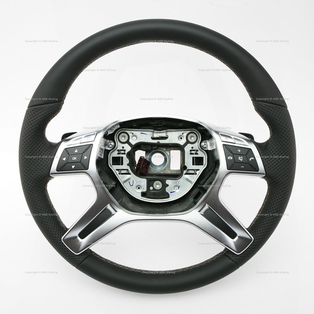 12-14 Mercedes-Benz GL350 GL450 GL550 GL63 AMG ML350 ML450 ML550 Steering Wheel # 166-460-08-03-9E38