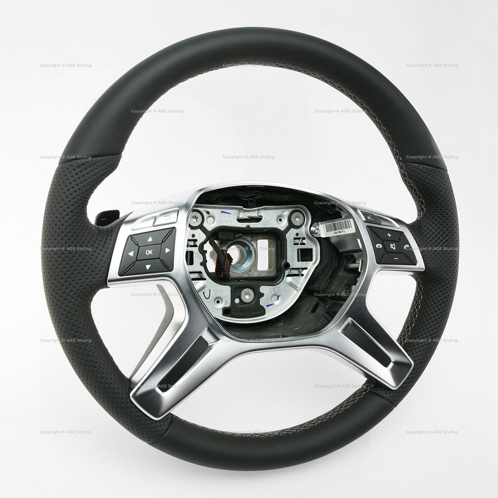 12-14 Mercedes-Benz GL350 GL450 GL550 GL63 AMG ML350 ML450 ML550 Steering Wheel # 166-460-08-03-9E38