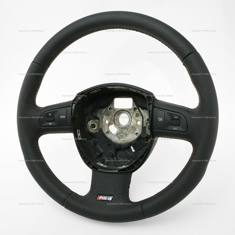 07-08 Audi RS4 Steering Wheel w Multimedia Controls # 8E0-419-091-EC-8UD