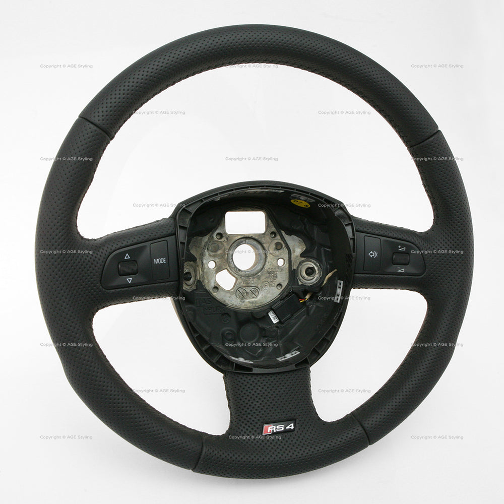 07-08 Audi RS4 Steering Wheel w Multimedia Controls # 8E0-419-091-EC-8UD