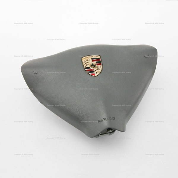 Porsche 911 Boxster Driver Airbag Graphite Gray # 996-803-089-02-C60