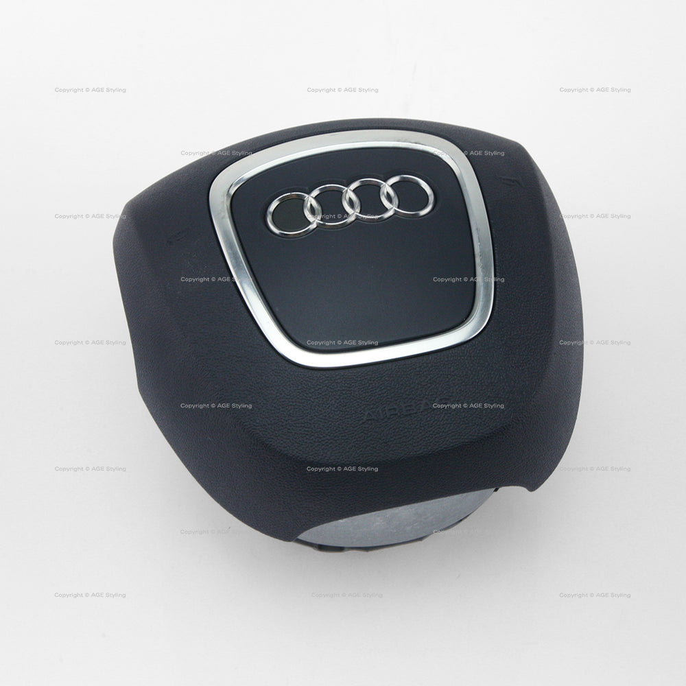 Audi A6 S6 Driver Airbag Indigo Blue # 4F0-880-201-BA-4D9, 4F0 880 201 BA 4D9, 4F0880201BA4D9, 4F0-880-201-BK-4D9, 4F0 880 201 BK 4D9, 4F0880201BK4D9