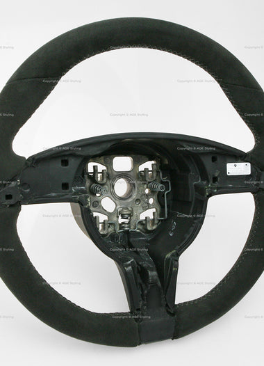 Porsche 911 997 GT3 GT2 Suede Steering Wheel # 997-347-804-95-A15, 997 347 804 95 A15, 99734780495A15, 997-347-804-A0-A15, 997 347 804 A0 A15, 997347804A0A15