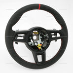 17-19 Porsche GT2 GT3 RS Suede Alcantara Steering Wheel 9P1-419-091-GD-RBV