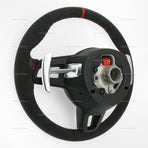 17-19 Porsche GT2 GT3 RS Suede Alcantara Steering Wheel 9P1-419-091-GD-RBV