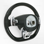 14-17 Mercedes-Benz S550 S600 S63 S65 Piano Black Steering Wheel # 002-460-67-03-9E38