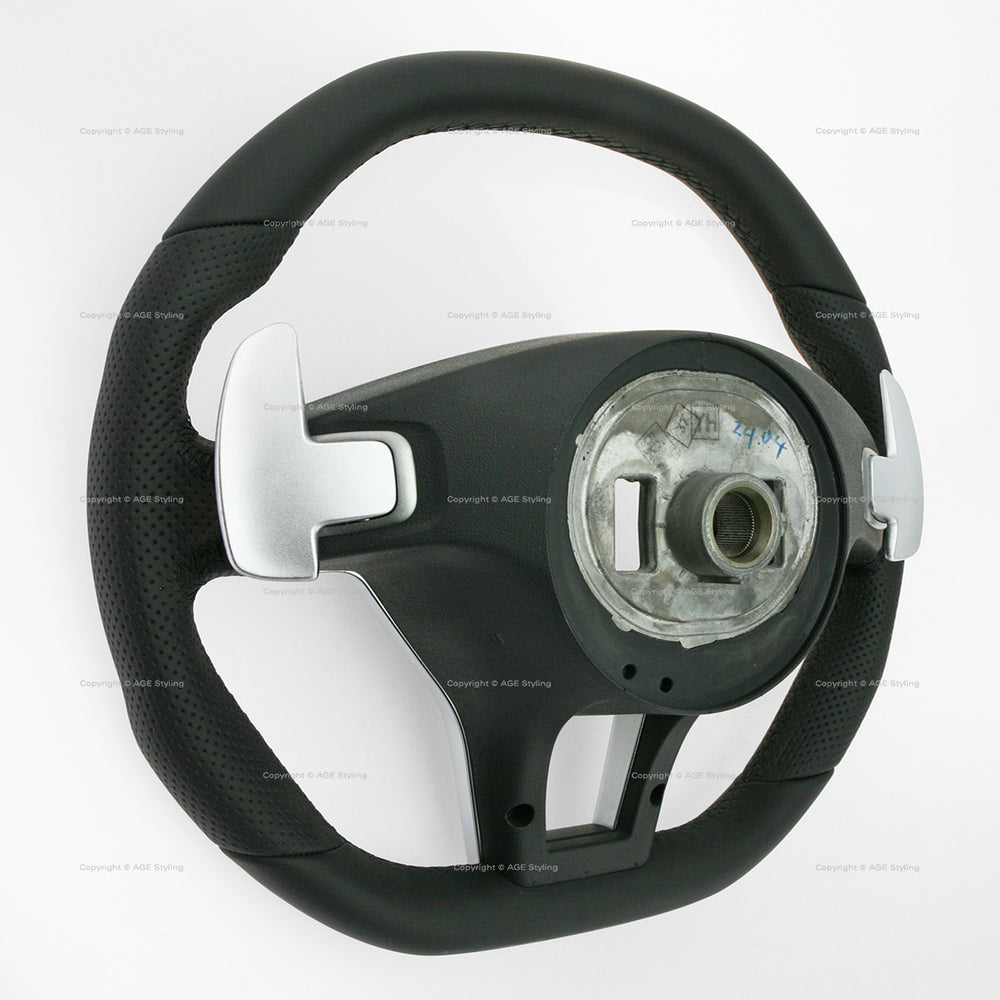 12-18 Mercedes-Benz E550 E63 C63 AMG Flat Bottom Steering Wheel # 172-460-51-03-9E38