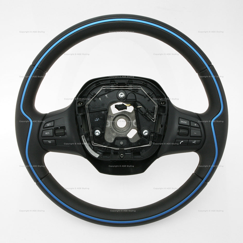 14-20 BMW I3 Steering Wheel w Multimedia Controls # 32-30-6-867-717, 32 30 6 867 717, 32306867717