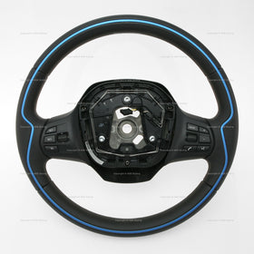 14-20 BMW I3 Steering Wheel w Multimedia Controls # 32-30-6-867-717, 32 30 6 867 717, 32306867717