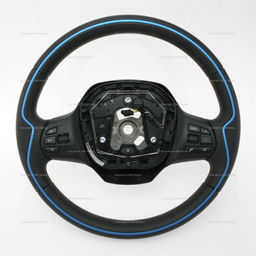 14-20 BMW I3 Steering Wheel w Multimedia Controls # 32-30-6-867-717, 32 30 6 867 717, 32306867717