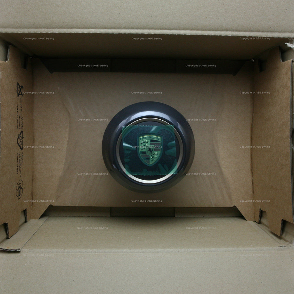 24-25 Porsche Panamera Fahrerairbag Schwarzes Leder Neodym # 976-880-201-C-IA7