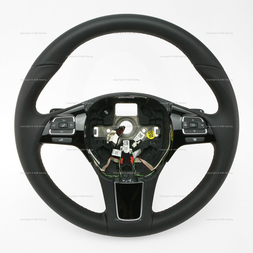 11-16 Volkswagen Touareg DSG Heated Steering Wheel # 7P6-419-091-C-NGB, 7P6 419 091 C NGB, 7P6419091CNGB