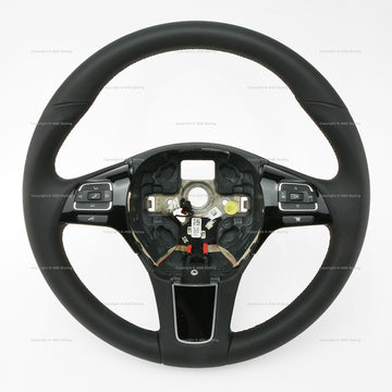11-16 Volkswagen Touareg Multimedia Heated Steering Wheel Black # 7P6-419-091-G-NGB, 7P6 419 091 G NGB, 7P6419091GNGB