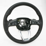 17-20 Audi Q7 A4 Allroad Schwarzes Lederlenkrad # 4M0-419-091-B-MJM