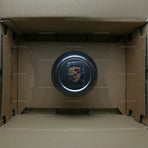 22-24 Porsche Panamera Driver Airbag Black Leather # 971-880-201-Q-IZ5