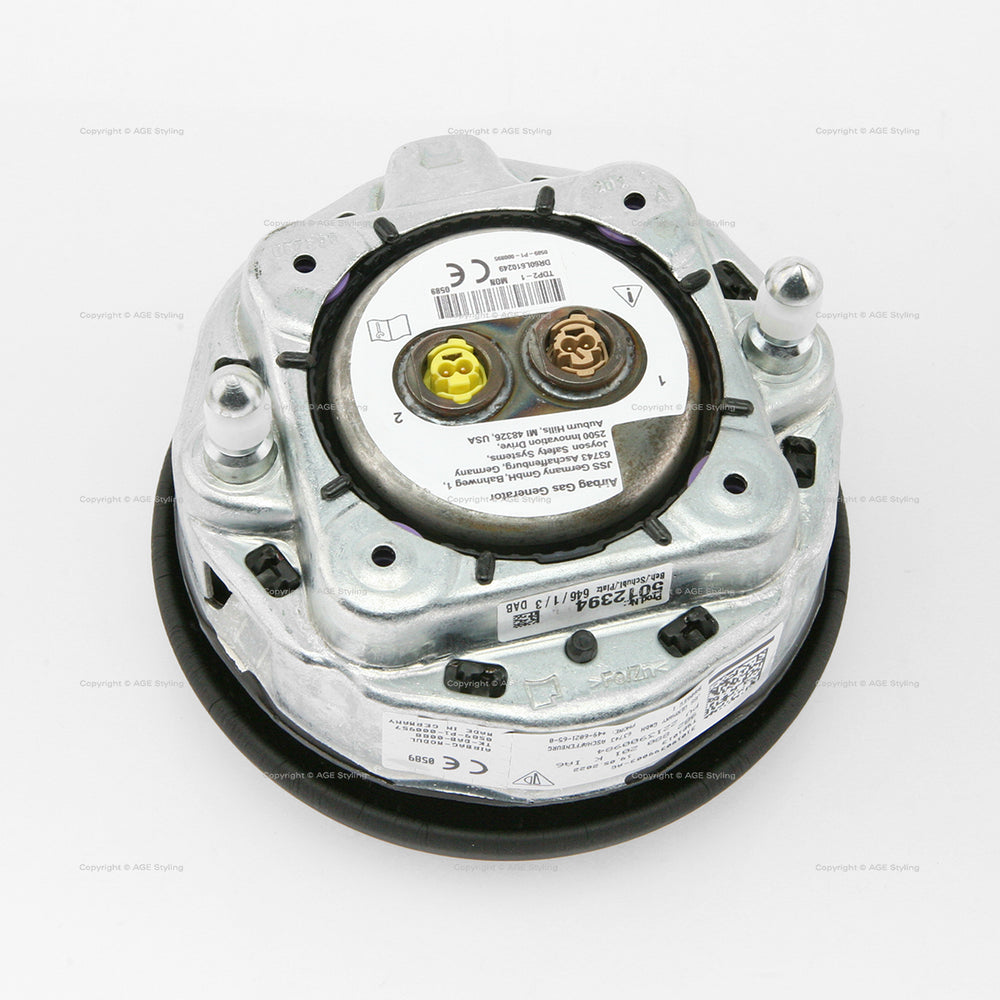 17-25 Porsche Cayman Boxster Driver Airbag Black Leather #  982-880-201-K-IA6