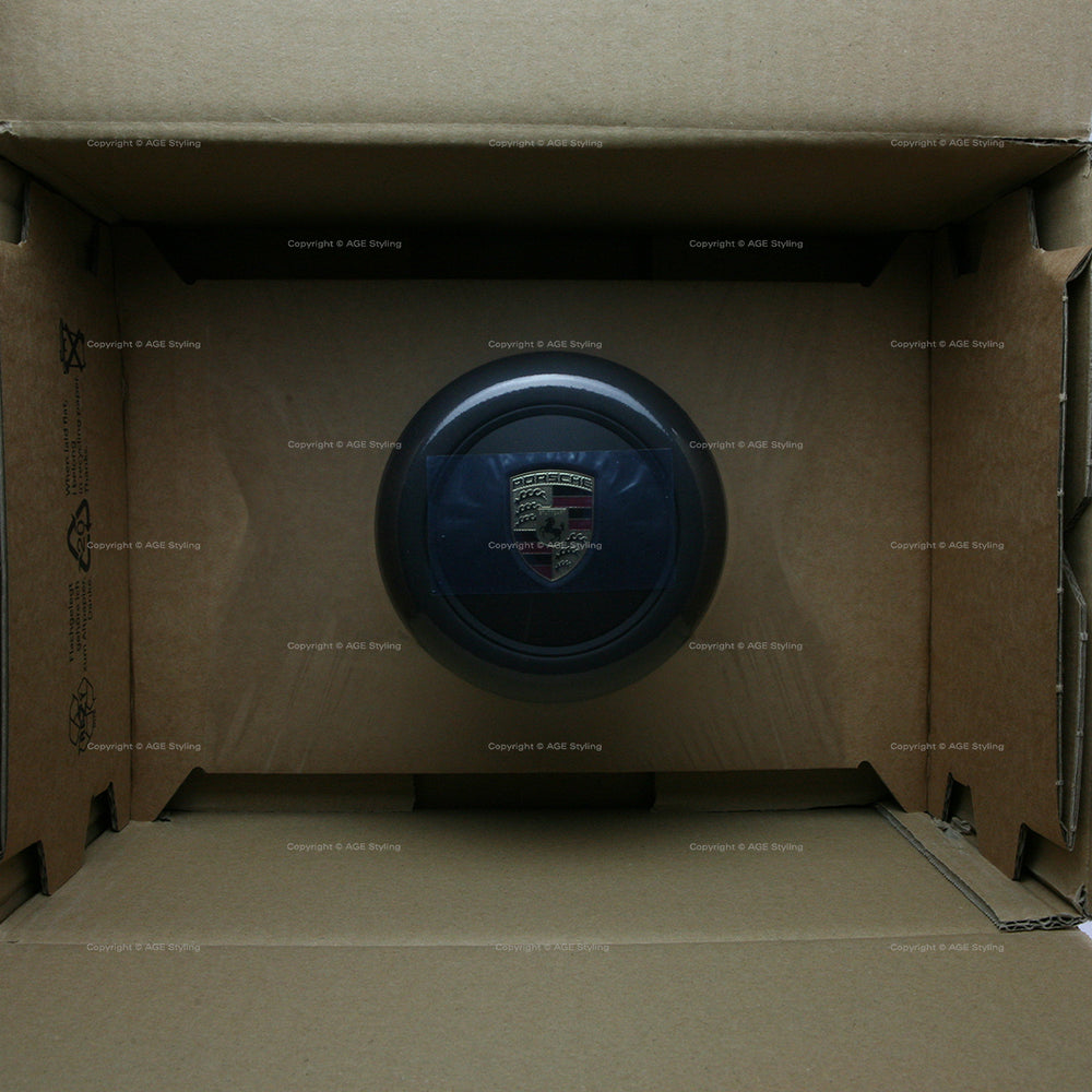 17-25 Porsche Cayman Boxster Driver Airbag Black Leather #  982-880-201-K-IA6