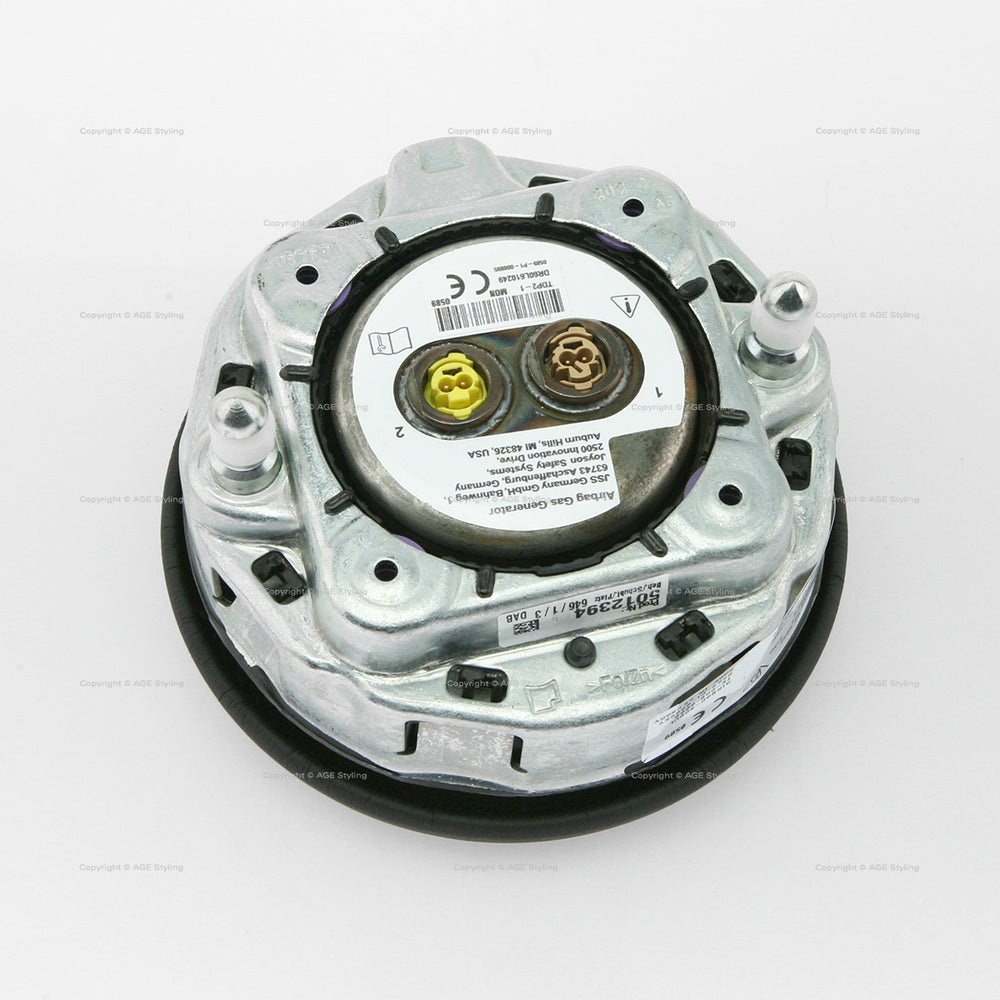 17-25 Porsche Cayman Boxster Driver Airbag Black Leather # 982-880-201-J-IA6