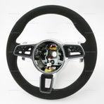 16-18 Porsche Macan Alcantara PDK-Lenkrad aus Wildleder # 95B-419-091-AP-2W0