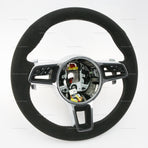 16-18 Porsche Macan Alcantara PDK-Lenkrad aus Wildleder # 95B-419-091-AP-2W0