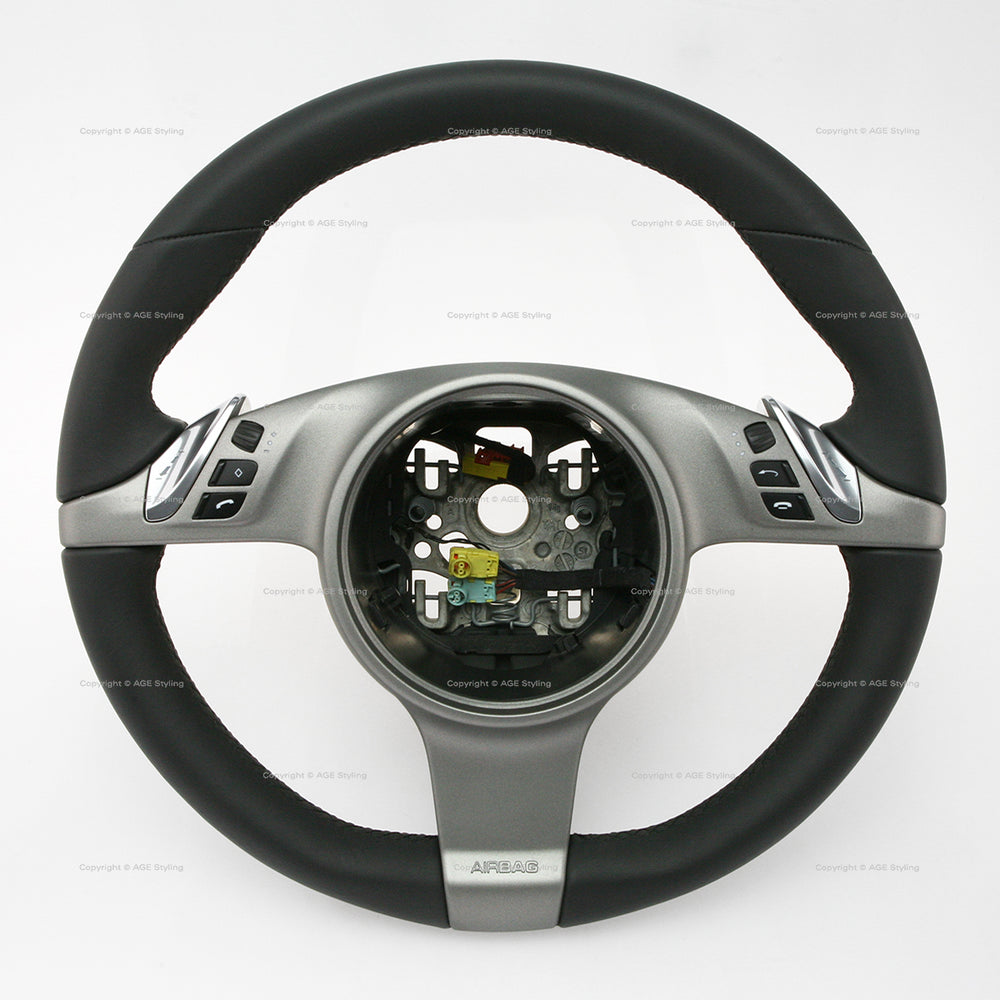 09-13 Porsche 911 997 Cayman Boxster PDK Steering Wheel Black Leather # 997-347-803-21-A34, 997 347 803 21 A34, 99734780321A34
997-347-803-H1-A34, 997 347 803 H1 A34, 997347803H1A34
997-347-803-33-A34, 997 347 803 33 A34, 99734780333A34
997-347-803-60-A34, 997 347 803 60 A34, 99734780360A34
997-347-803-99-A34, 997 347 803 99 A34, 99734780399A34
997-347-803-D7-A34, 997 347 803 D7 A34, 997347803D7A34