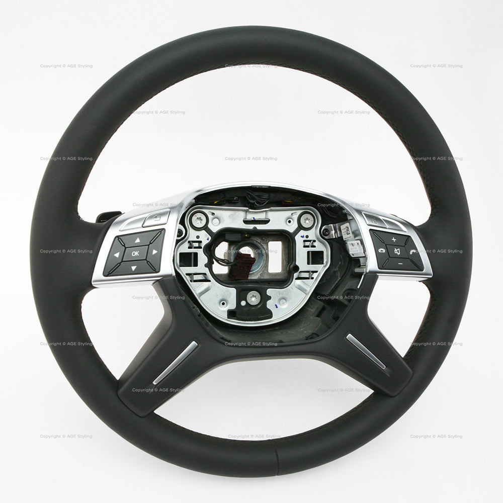 Beheizbares Lenkrad für Mercedes-Benz G550, GL350, GL450, GL550, ML250, ML350, ML400 (Baujahre 2013–2016) # 166-460-90-03-9E38