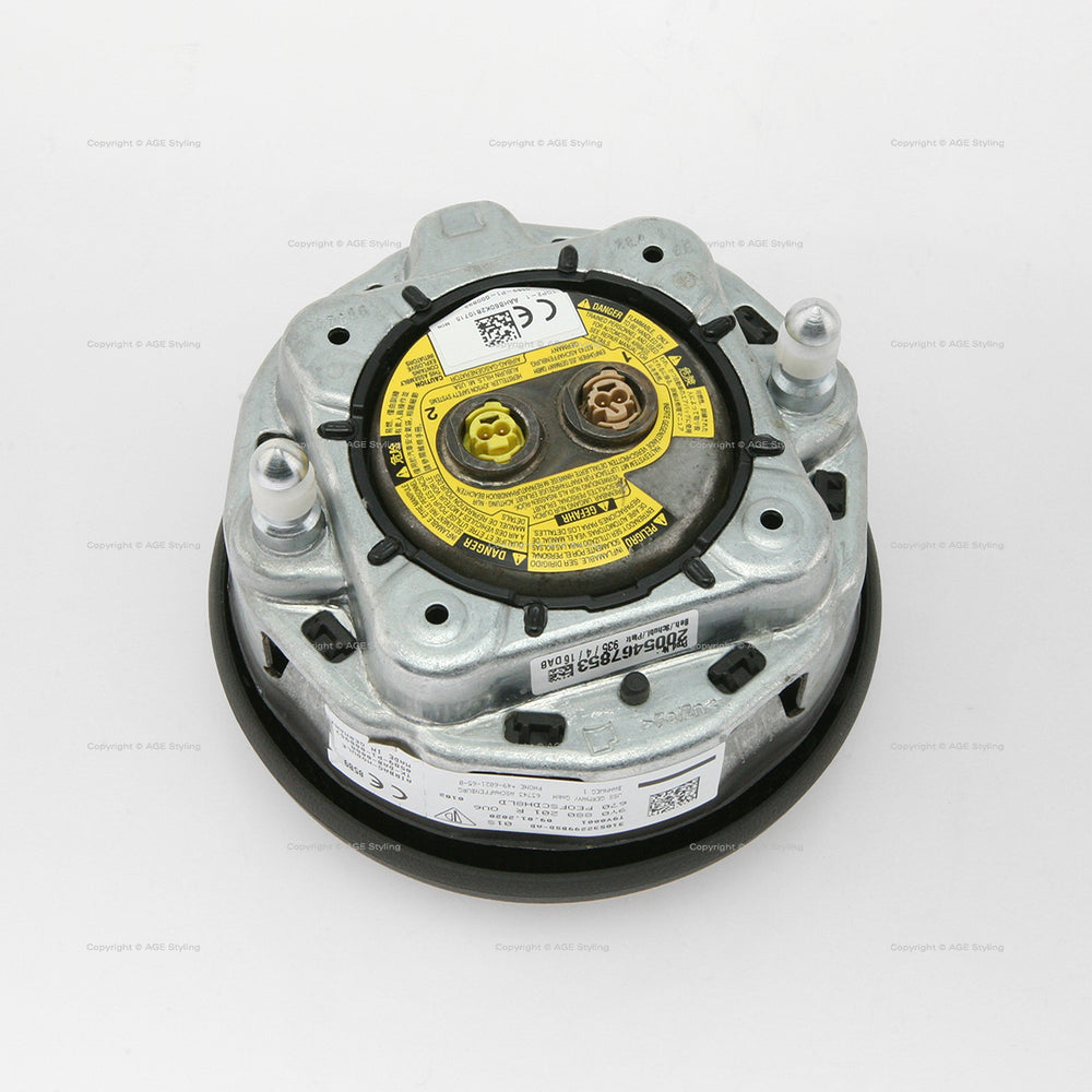 19-23 Porsche Cayenne Driver Airbag Module Slate Grey # 9Y0-880-201-R-OU6