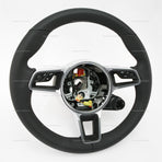 17-25 Porsche Cayman 718 Boxster 911 Steering Wheel w Chrono # 9P1-419-091-LN-A34