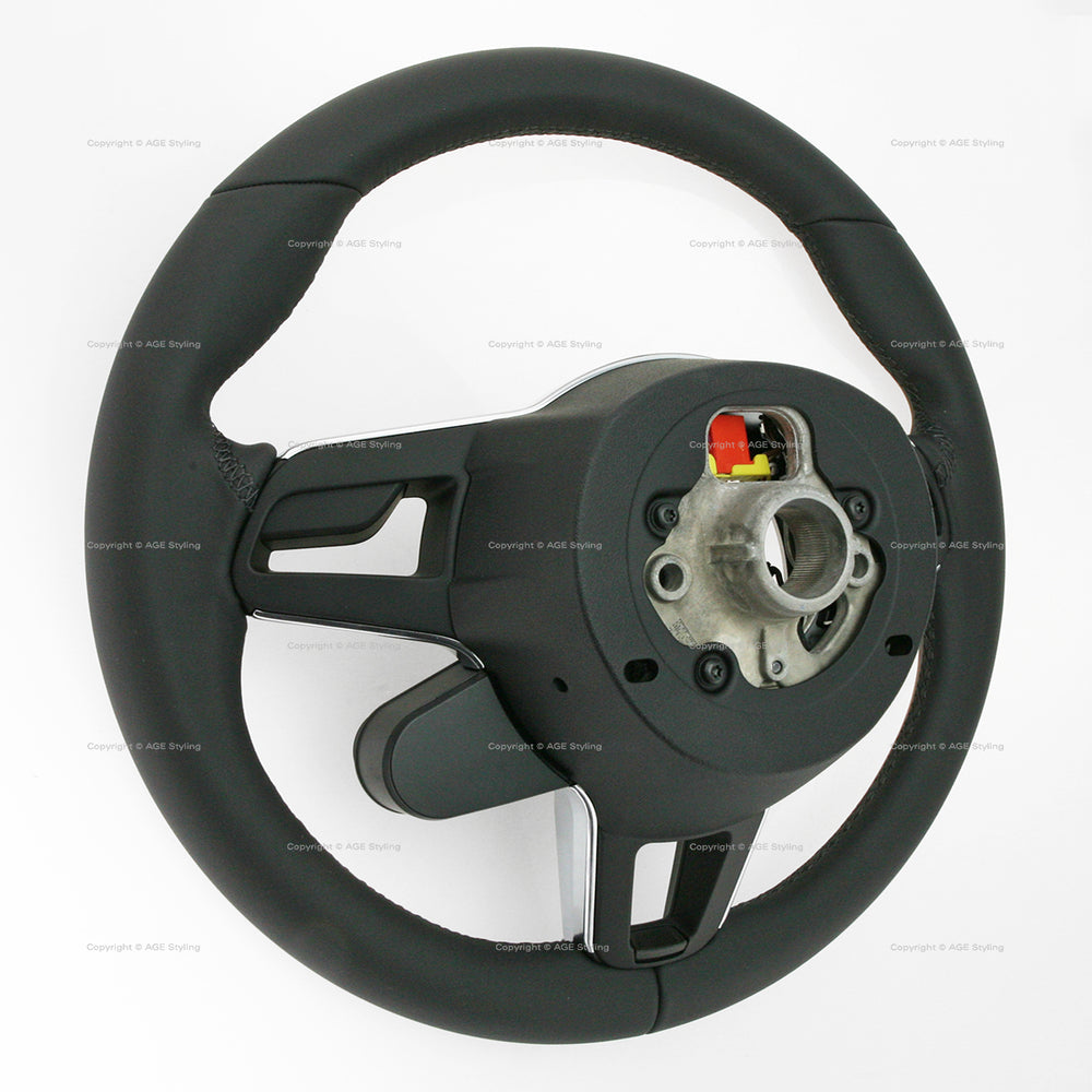 17-25 Porsche Cayman 718 Boxster 911 Steering Wheel w Chrono # 9P1-419-091-LN-A34