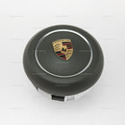 19-24 Porsche Macan Driver Airbag Agate Gray Leather # 95B-880-201-G-OE5