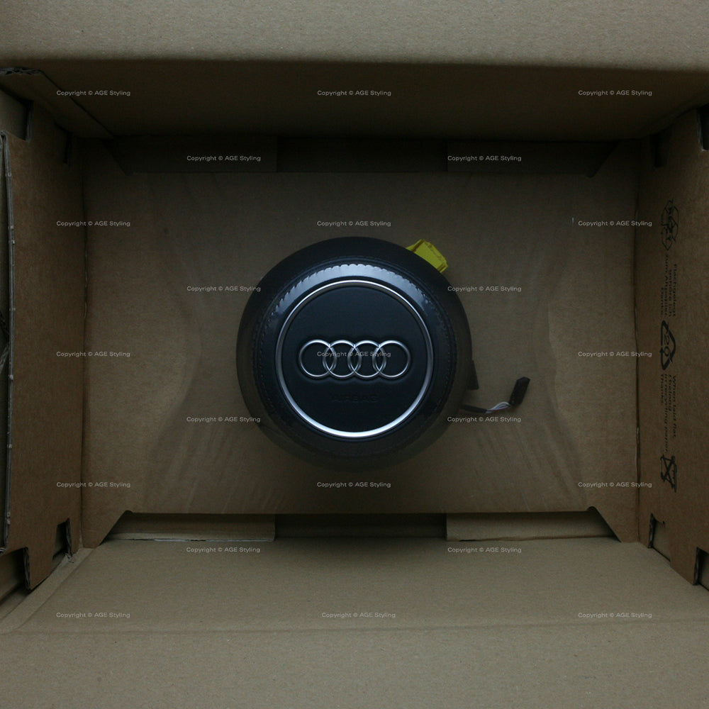 16-21 Audi R8 Fahrerairbag Schwarzes Leder # 4S0-880-201-H-1KT