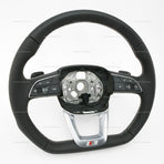 22-25 Audi Q5 Flat Bottom S-Line Steering Wheel # 80A-419-091-CL-JAH