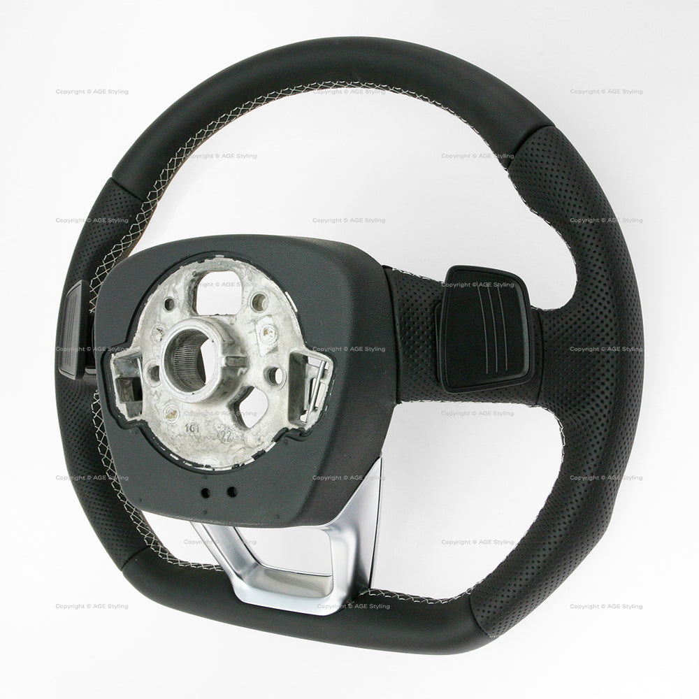 22-25 Audi Q5 Flat Bottom S-Line Steering Wheel # 80A-419-091-CL-JAH