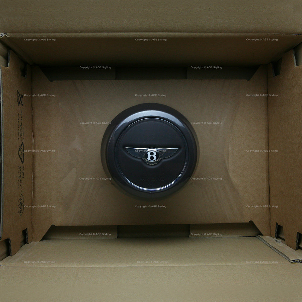 19-26 Bentley Bentayga Continental Flying Spur Driver Airbag Burnt Oak # 36A-880-201-H-2BY